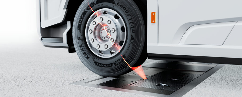 Goodyear’s CheckPoint connected tire inspection system integrated with TÜV SÜD Digital Vehicle Scan